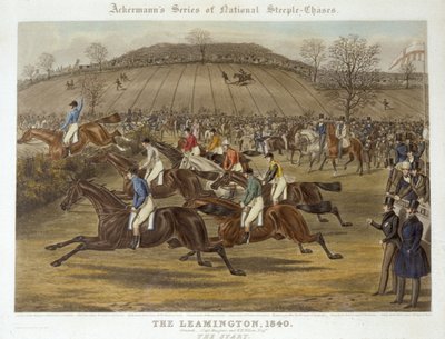 The Leamington, Oct. 20th 1840: The Start (colour litho) بواسطة تشارلز هانت