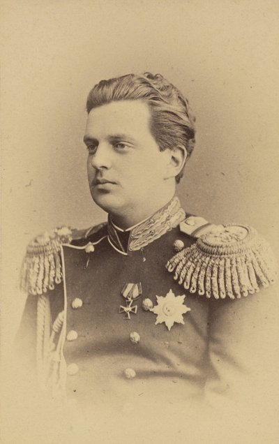 فلاديمير الكسندروفيتش دي روسي - صورة لدوق روسيا الأكبر فلاديمير ألكساندروفيتش (1847-1909) ، بقلم بيرجاماسكو ، تشارلز (كارل) (1830-1896). صورة الألبومين ، حوالي 1865. أرشيف الدولة الروسية للأفلام والصور ، كراسنوجورسك بواسطة تشارلز برجاماسكو
