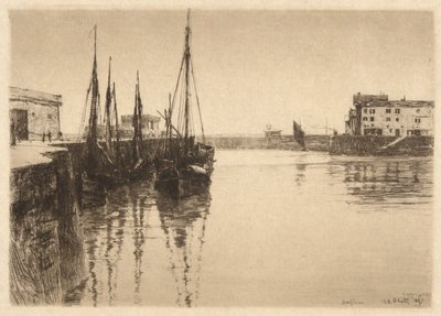 Honfleur بواسطة تشارلز أ.بلات