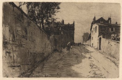 Rue de MontCenis، Montmartre بواسطة تشارلز أ.بلات