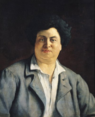 صورة الكسندر دوماس بير (1802-70) ، 1878 بواسطة Charles Alphonse Paul Bellay