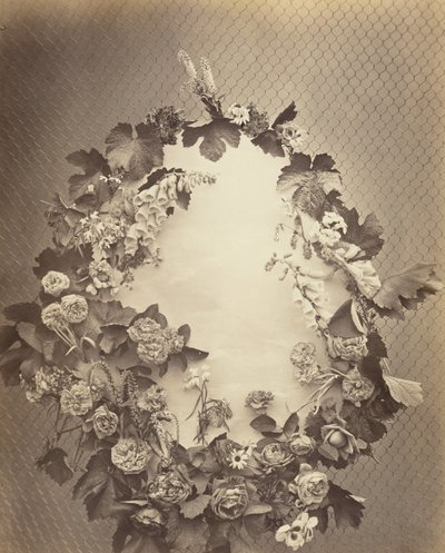 إكليل بدون عنوان ، ج. 1864. بواسطة تشارلز أوبري