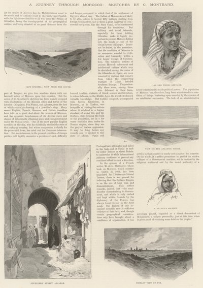 رحلة عبر المغرب بواسطة Charles Auguste Loye