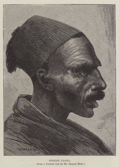 Zebehr Pasha بواسطة تشارلز أوغست لويي