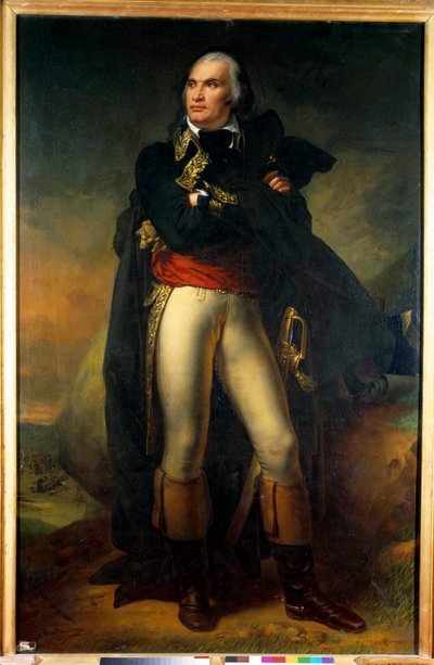 صورة في القدم لتشارلز بيشيجرو (1761-1804) ، الجنرال العام لجيوش الشمال ، سامبر وميوز ، الراين وموزيل لوحة لشارل دي ستوبين (1788-1856) 1819 صن. 2،1x1،3 م. باريس ، Musee de l'Armee بواسطة تشارلز أوغست ستوبين