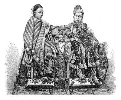 أميرة بوبال ، الهند ، 1895. بواسطة تشارلز باربانت
