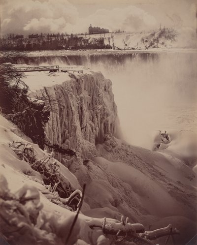 شلالات مجمدة ، ج. 1880. بواسطة تشارلز بيرستادت