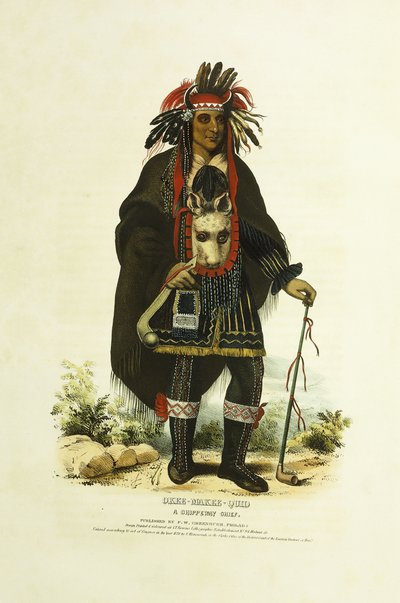 Okee-Makee-Quid ، رئيس Chippeway بواسطة تشارلز بيرد (بعد) الملك