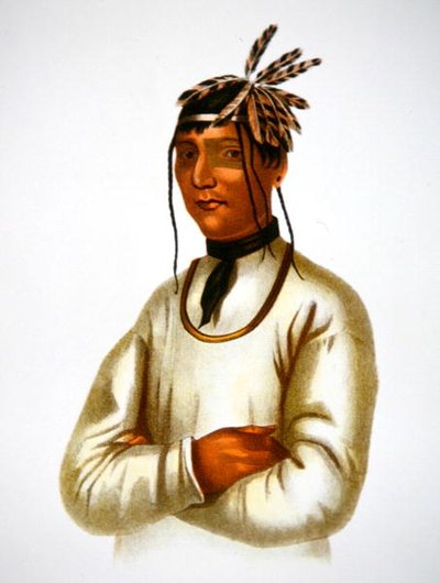 Caatousee من قبيلة Chippewa (لون ليثو) بواسطة تشارلز بيرد كينج