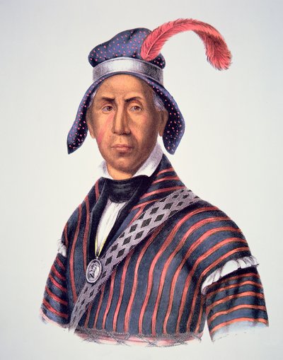 "ماد وولف" 1825 (ليثو ملون) بواسطة تشارلز بيرد كينج