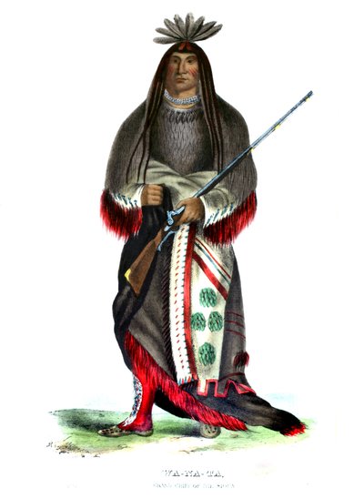 Wanata ("الشاحن") ، كبير زعماء Sioux بواسطة تشارلز بيرد كينج