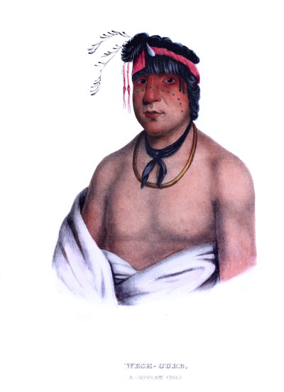 Weshcubb ("The Sweet") ، رئيس Chippeway بواسطة تشارلز بيرد كينج