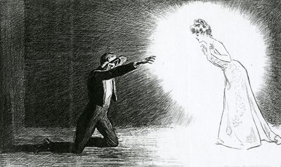 فراشة أخرى ، 1902 بواسطة تشارلز دانا جيبسون