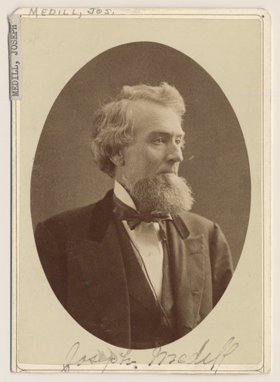 صورة جوزيف ميديل ، 1876 بواسطة Charles Delevan Mosher
