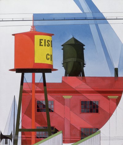 تجريد المباني ، لانكستر ، 1931 بواسطة تشارلز ديموت