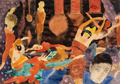قناع الموت الأحمر بواسطة Charles Demuth