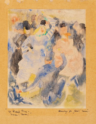 زولاس نانا ، 1915-1916 (مرحاض على ورق) بواسطة Charles Demuth