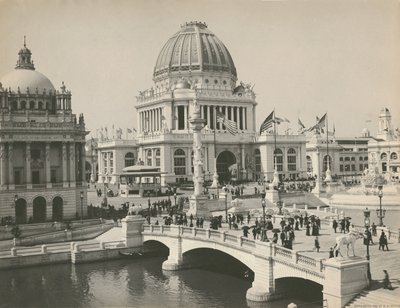 مبنى إداري في معرض العالم الكولومبي ، شيكاغو ، 1893 بواسطة تشارلز دودلي أرنولد