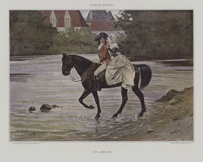 في الخانق بواسطة Charles Edouard Delort
