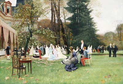 الزفاف ، Fontainebleu ؛ Les Noces ، Fontainbleu ، بواسطة تشارلز إدوارد ديلورت