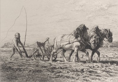 الحرث ، 1864. بواسطة تشارلز إميل جاك