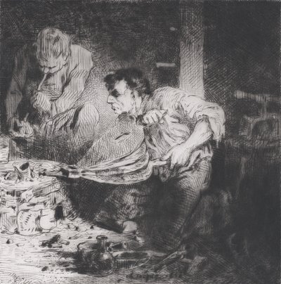 المزورون 1843. بواسطة تشارلز إميل جاك