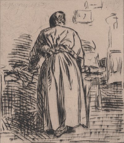المرأة الكي 1843. بواسطة تشارلز إميل جاك