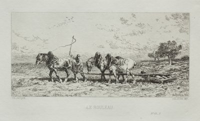 الأسطوانة ، 1868. بواسطة تشارلز إميل جاك
