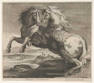 Chevaux Poulonnois. بواسطة تشارلز إرارد لو فلس