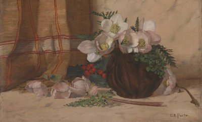 لا تزال الحياة مع الورود ، كاليفورنيا. 1885-1887. بواسطة تشارلز إيثان بورتر