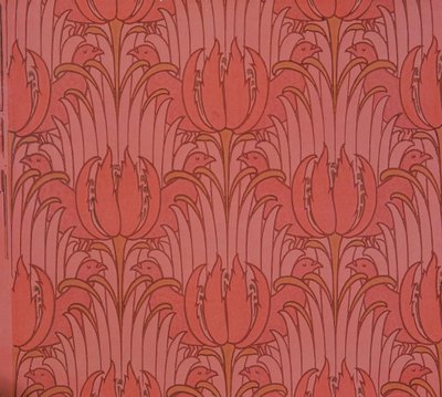 ورق حائط صممه فويسي ، فيكتوري بواسطة تشارلز فرانسيس أنيسلي فويسي