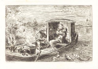 الذهاب إلى أسفل تيار (Avallant) بواسطة تشارلز فرانسوا داوبيني