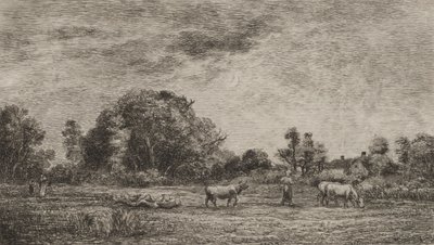 طلوع القمر ، 1861. بواسطة تشارلز فرانسوا داوبيني