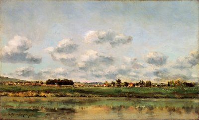 مصارف Oise ، 1859. بواسطة تشارلز فرانسوا داوبيني