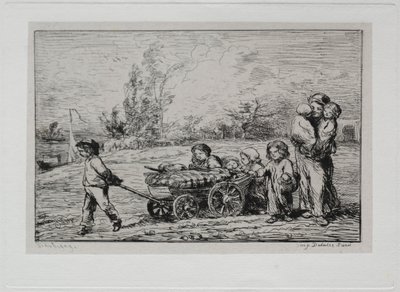 رحلة القارب: الانتقال إلى أثاث Le Botin للسفن أو الانتقال إلى القارب ، 1861. بواسطة تشارلز فرانسوا داوبيني