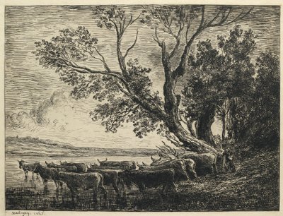 فورد ، 1865 بواسطة Charles Francois Daubigny