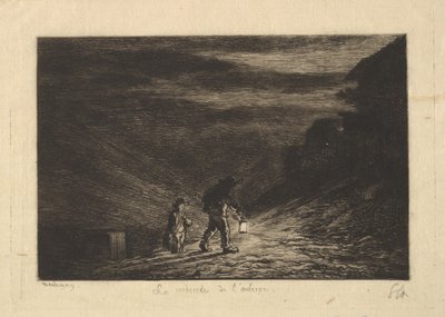 البحث عن نزل ، 1861. بواسطة تشارلز فرانسوا داوبيني