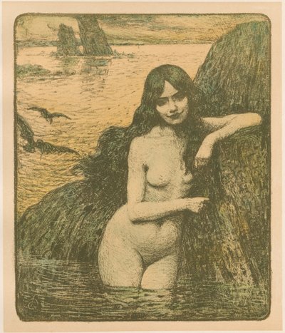 حورية البحر ، 1896. بواسطة تشارلز جيرين