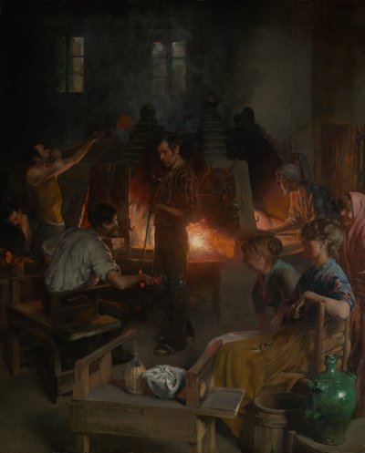 منفاخ زجاج مورانو ، 1886. بواسطة تشارلز فريدريك أولريش