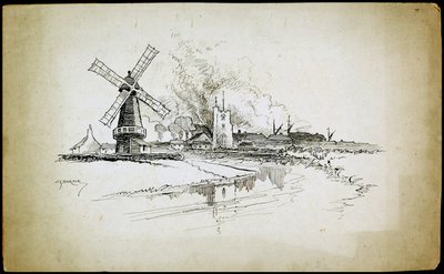 ويلنجتون ويندميل ، باركينج ، لندن ، 1892-1933 بواسطة تشارلز جورج هاربر