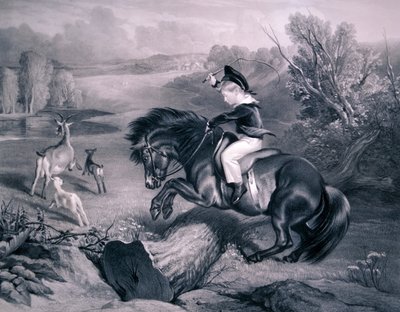 "القفزة الأولى" ، 1857 بواسطة تشارلز جورج لويس