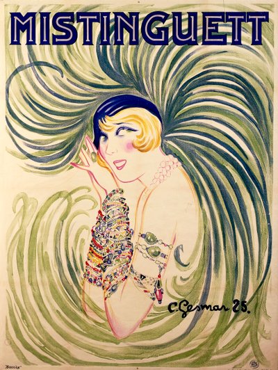 Mistinguett بواسطة تشارلز جسمار
