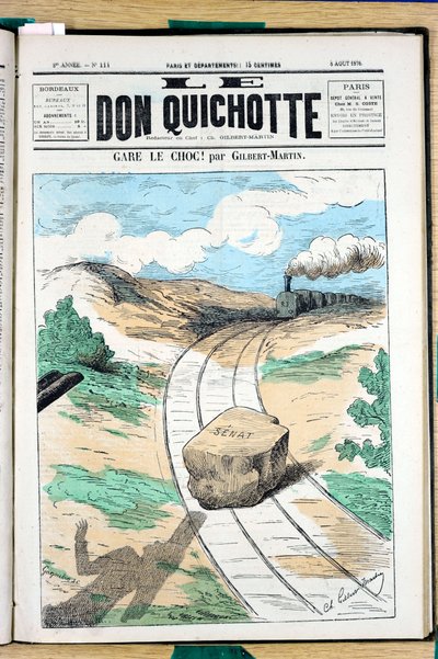 Cover of “” Le Don Quixote””, number 111, Satirique en Couleurs بواسطة تشارلز جيلبرت مارتن