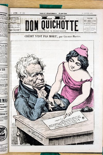 Cover of “” Le Don Quixote””, number 241, Satirique en Couleurs بواسطة تشارلز جيلبرت مارتن