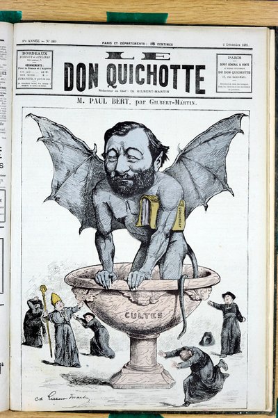 Cover of “” Le Don Quixote””, number 389, Satirique en Couleurs بواسطة تشارلز جيلبرت مارتن