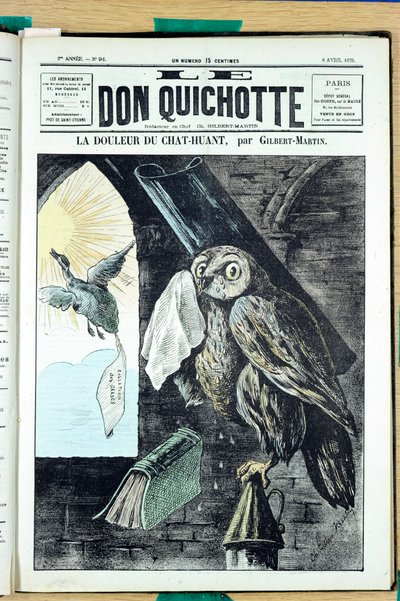 Cover of “” The Don Quixote””, number 94, Satirical en Colours بواسطة تشارلز جيلبرت مارتن