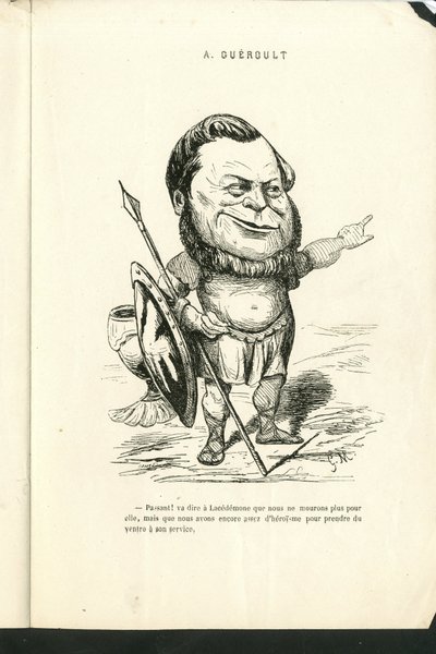 رسم توضيحي لتشارلز جيلبرت مارتن (1839-1905) في "" التجهم المعاصر "" بواسطة تشارلز جيلبرت مارتن