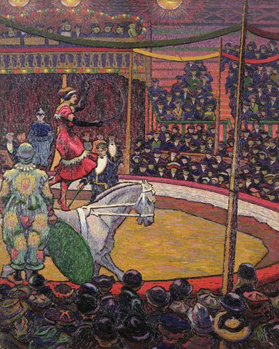 السيرك ، حوالي عام 1913 (زيت على قماش) بواسطة تشارلز جينر