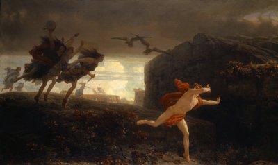 Pentheus ملاحقة من قبل Maenads ، 1864 بواسطة تشارلز جلير