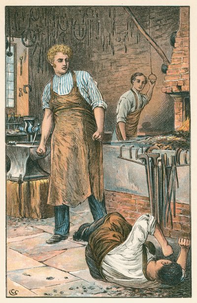 مشهد من التوقعات العظيمة بواسطة تشارلز ديكنز ، لندن c1870 بواسطة تشارلز جرين